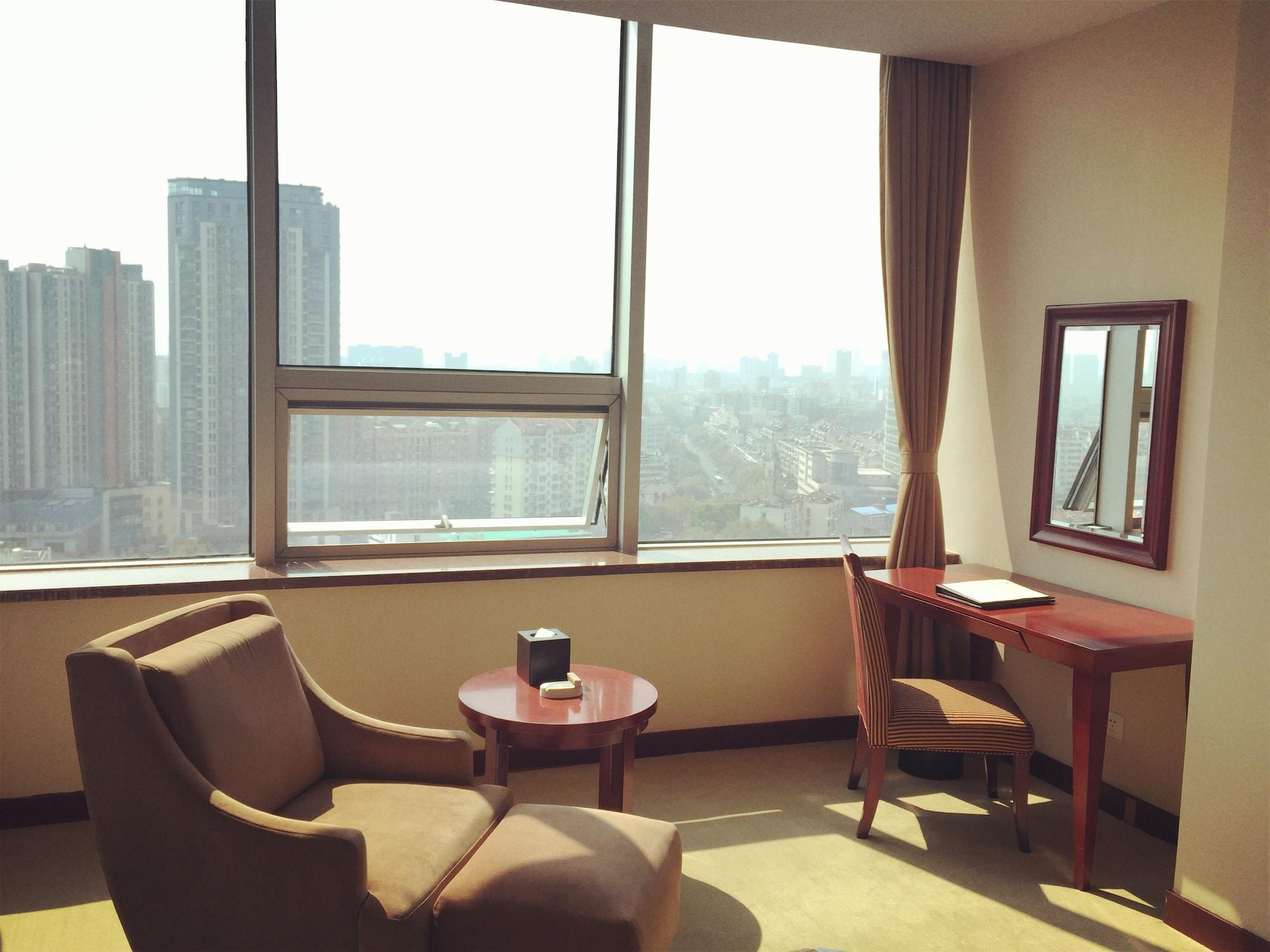 Panda Jinling Grand Hotel Nanquim Exterior foto