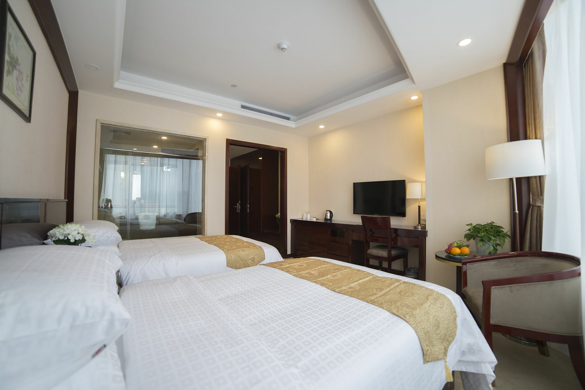 Panda Jinling Grand Hotel Nanquim Exterior foto